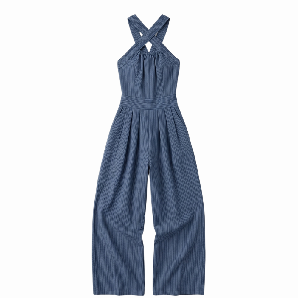 Colette | Fluid Open-Back Jumpsuit