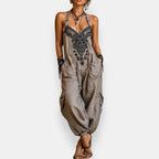 Talia | Airy Embroidered Jumpsuit