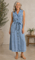 Susan | Denim Dress