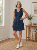 Lila | Denim Mini Dress
