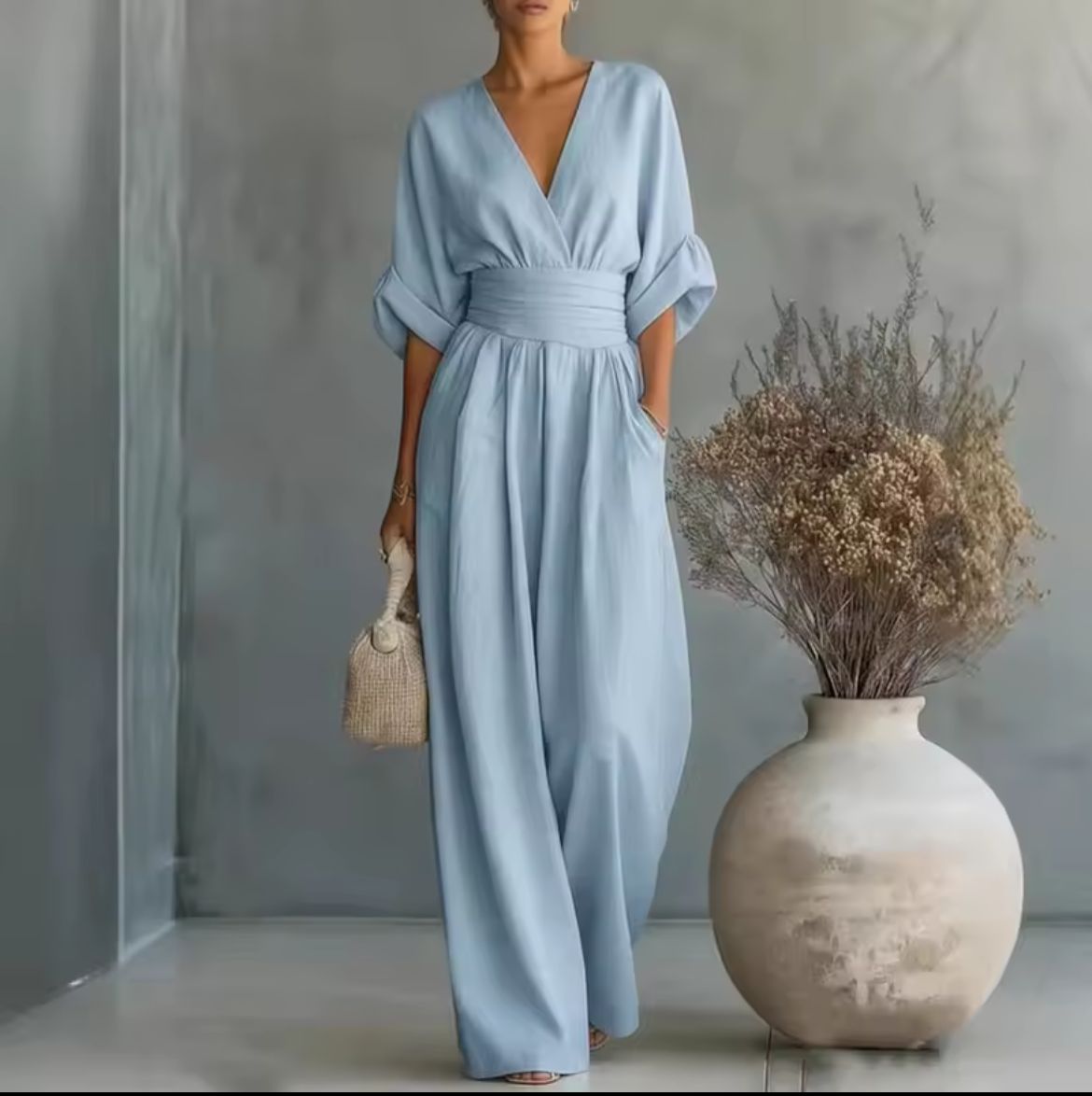 Risel | Jumpsuit to Feel Comfortable and Polished on Your Day.