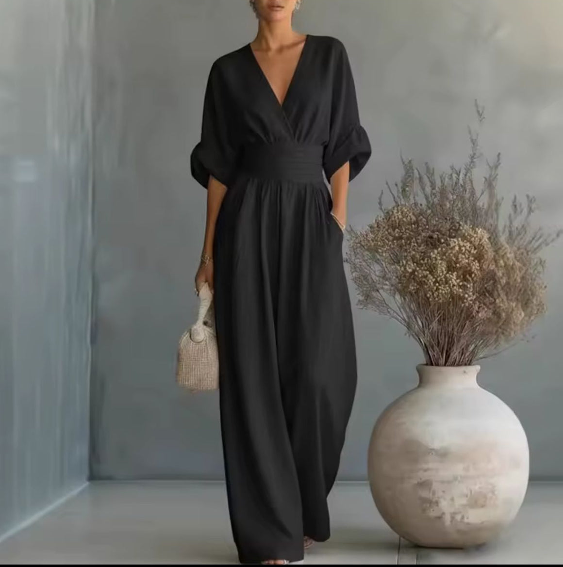 Risel | Jumpsuit to Feel Comfortable and Polished on Your Day.