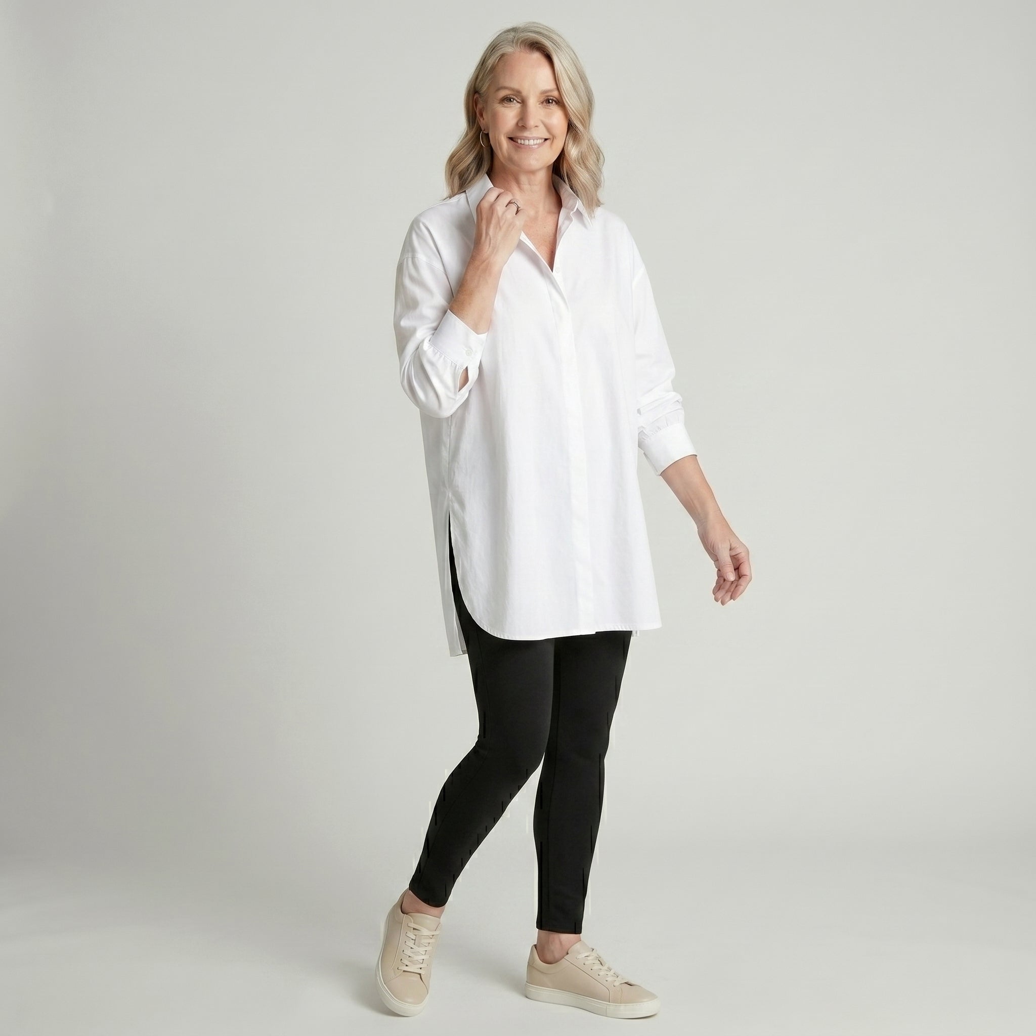 Debbie | Relaxed Button-Down Blouse
