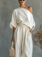 Ariadna™ | Two-Piece Set with Off-the-Shoulder Design