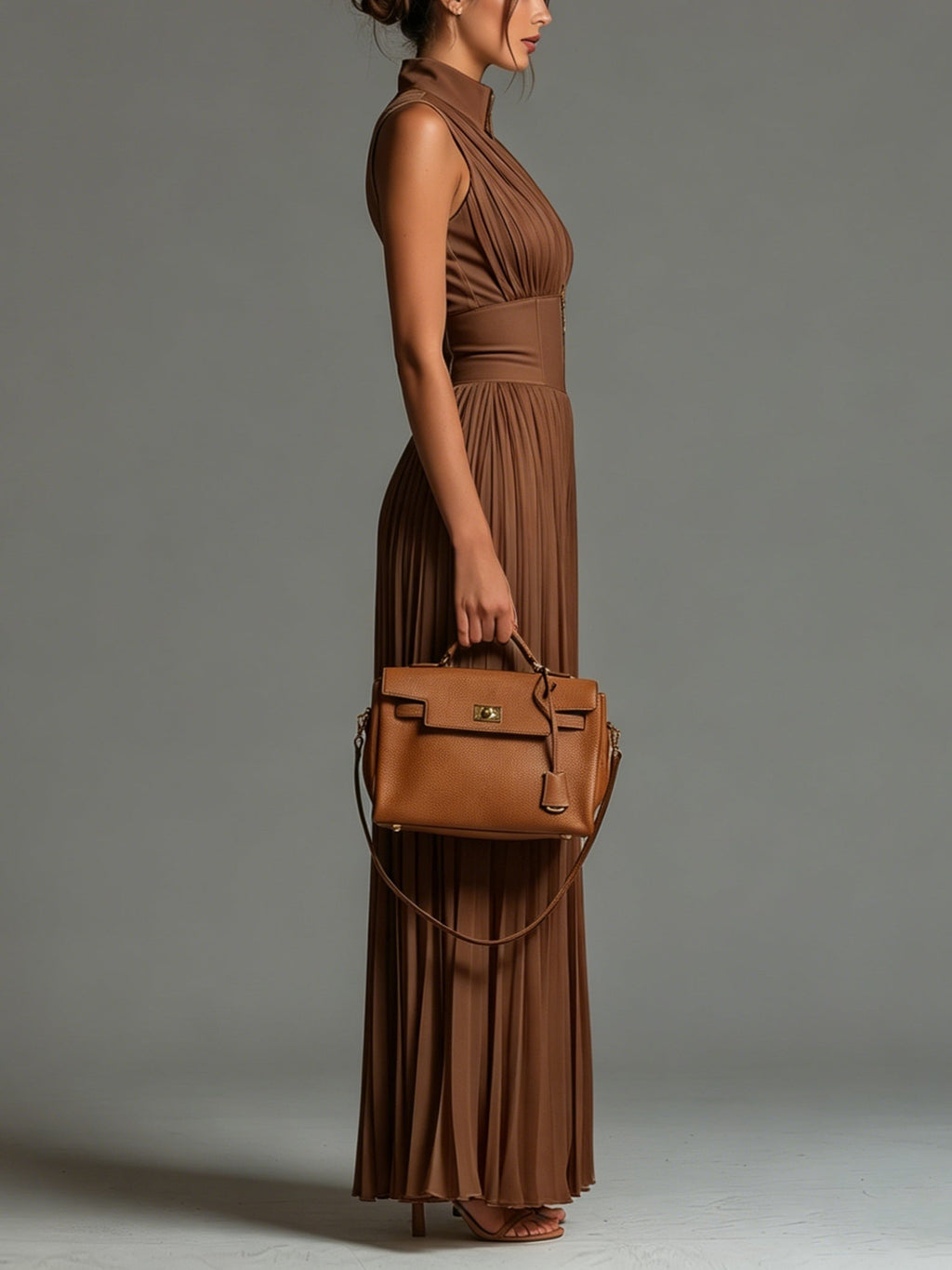 Mirelda | Pleated Wide-Leg Jumpsuit