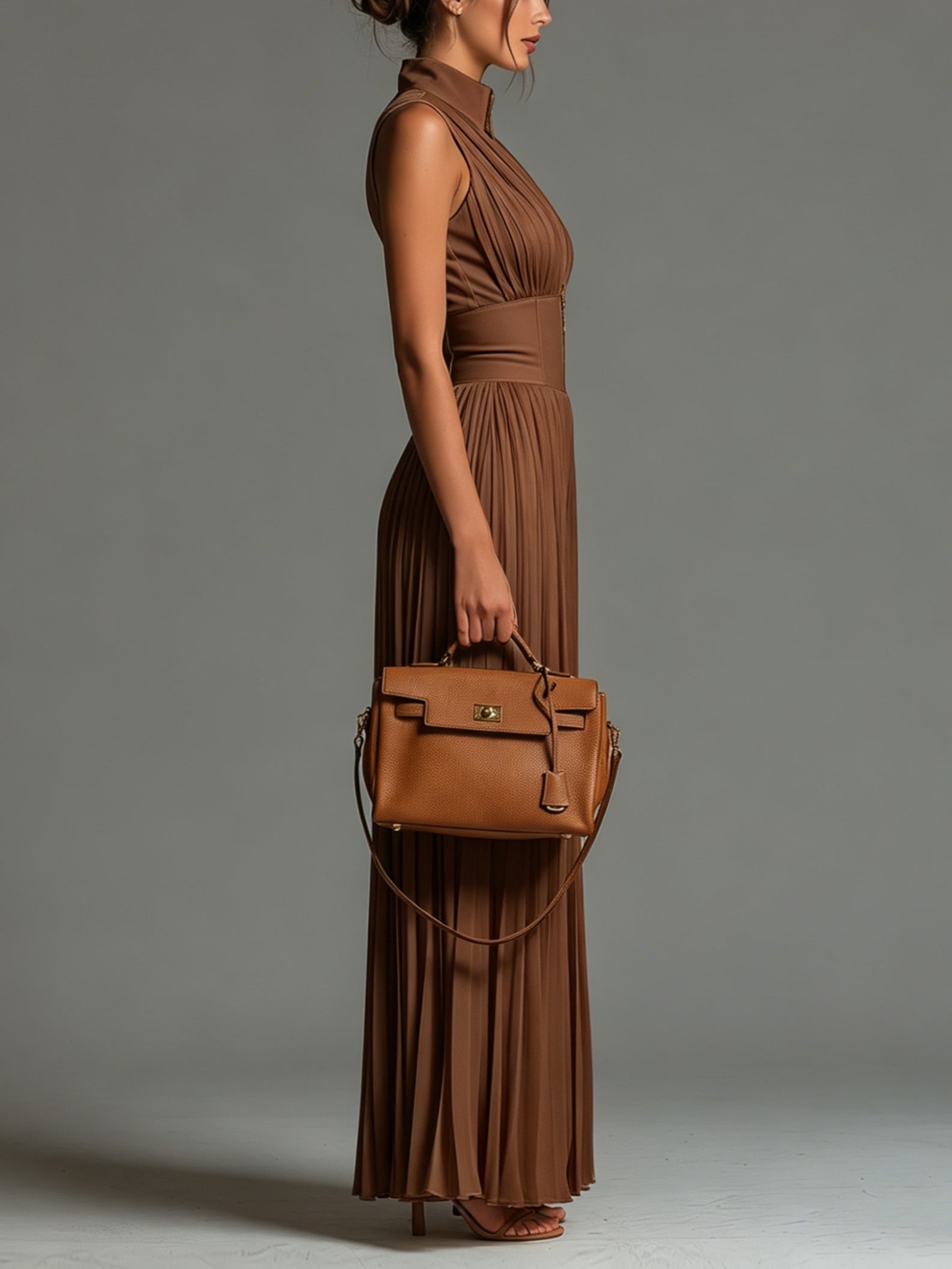 Mirelda | Pleated Wide-Leg Jumpsuit