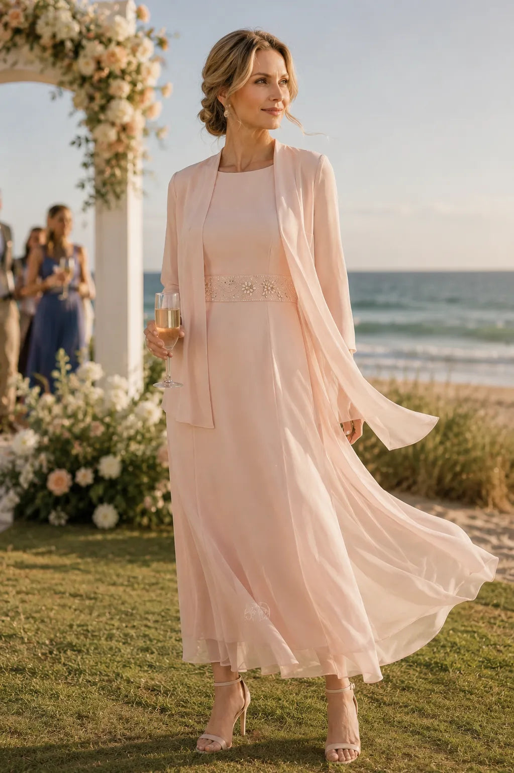 Elowen Flowing Mother of The Bride Dress