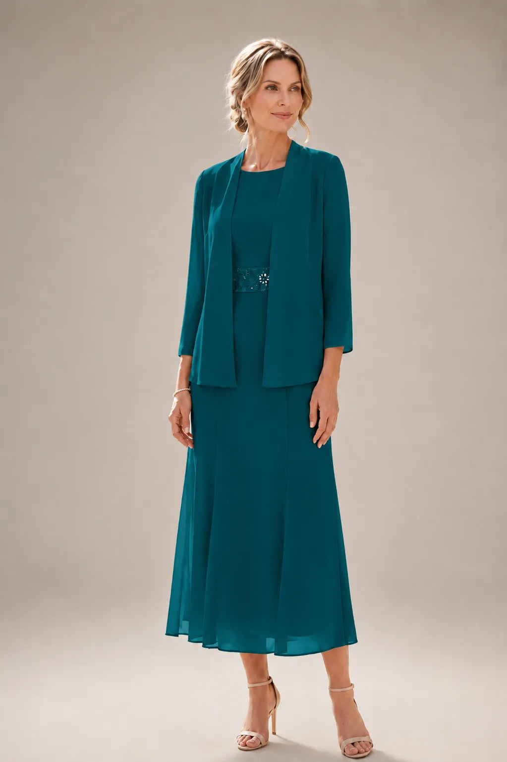 Elowen Flowing Mother of The Bride Dress