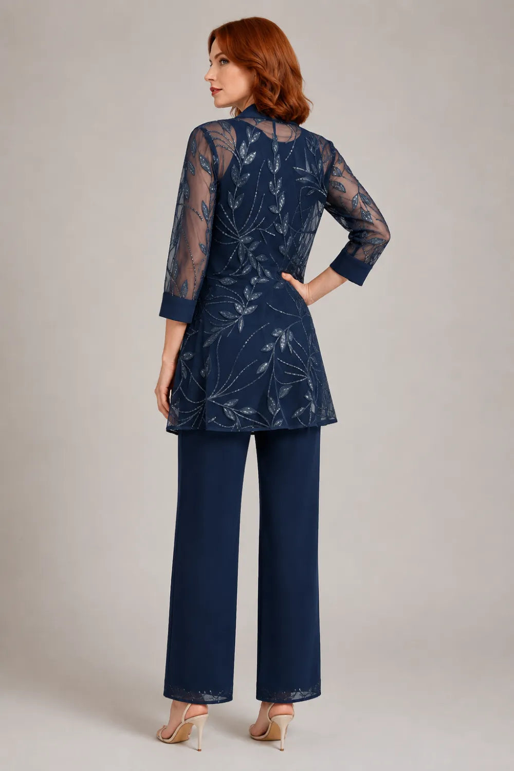 Formal Chiffon Pant Suit for Mother of the Bride