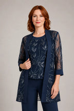 Formal Chiffon Pant Suit for Mother of the Bride