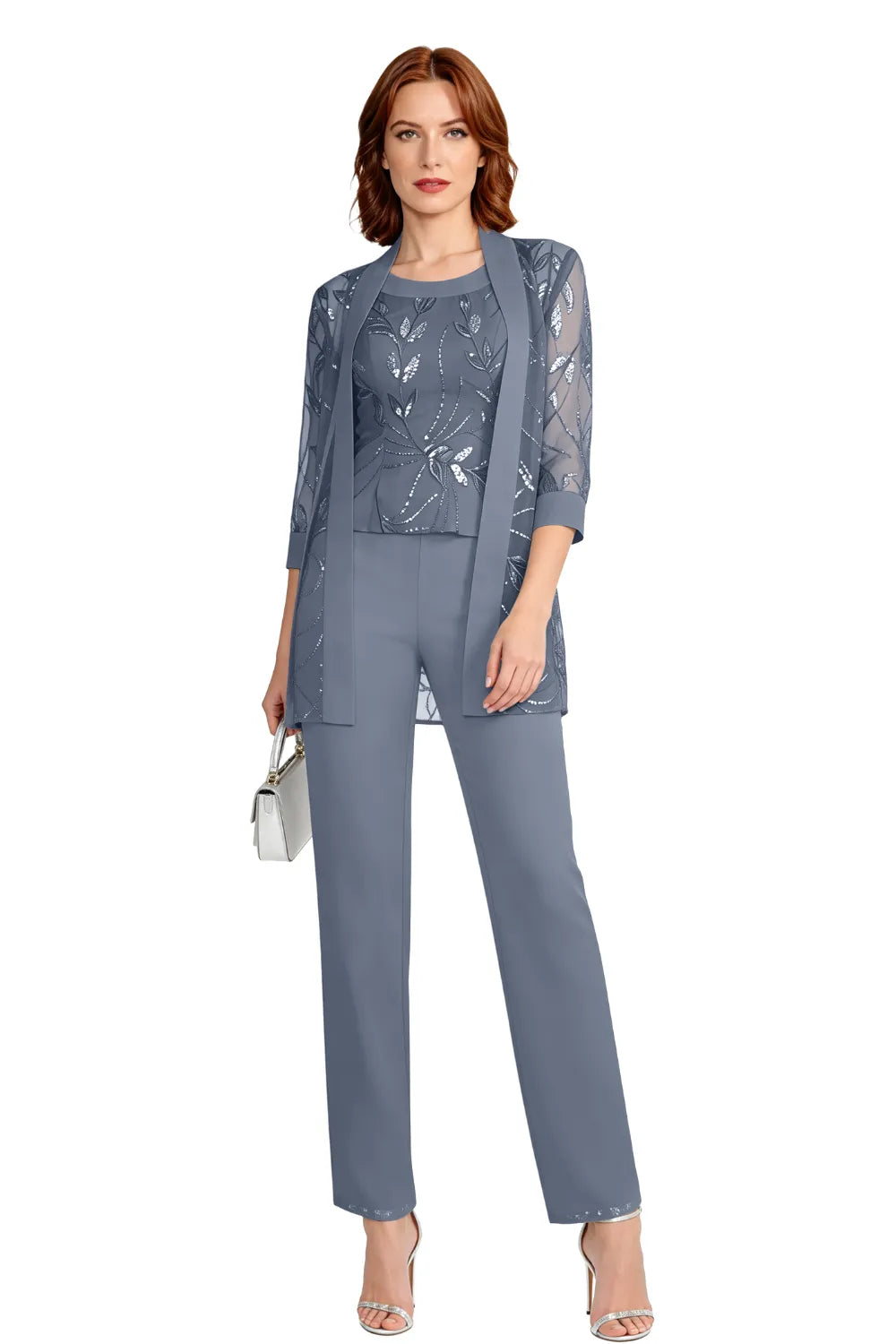 Formal Chiffon Pant Suit for Mother of the Bride