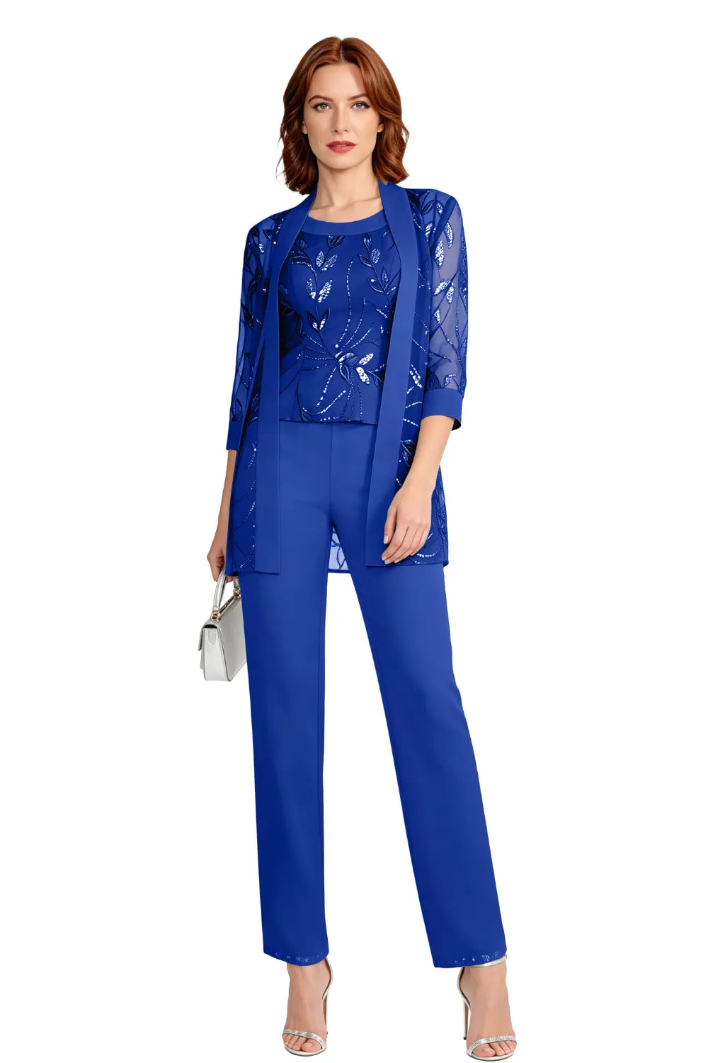 Formal Chiffon Pant Suit for Mother of the Bride