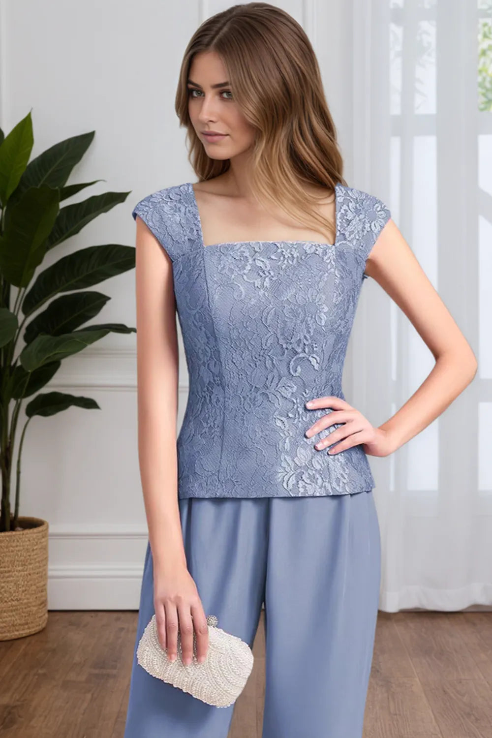 Elegant 3-Piece Formal Pant Suit