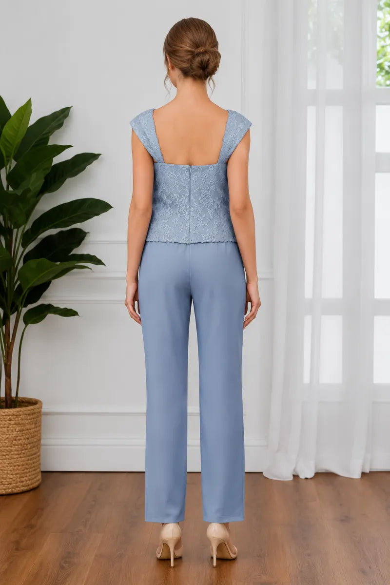 Elegant 3-Piece Formal Pant Suit